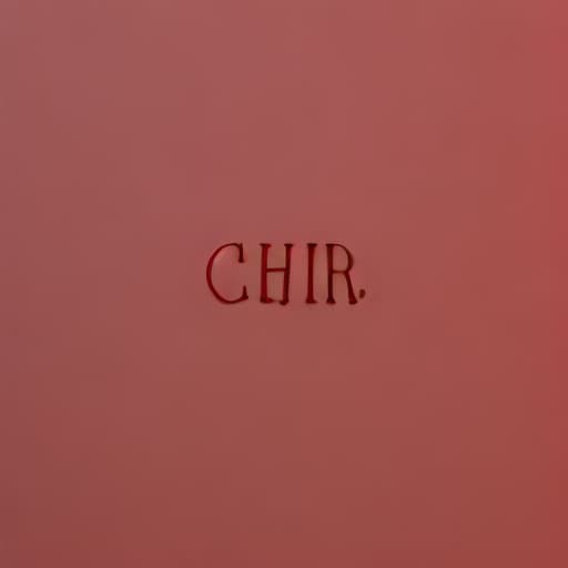 analog style Artistic render of the text 'Cherry' using a curly typography, colored in the burgundy hue extracted from the given images.