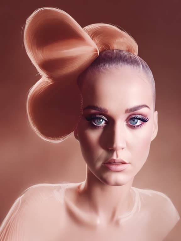 portrait+ style this image but with Katy Perry face