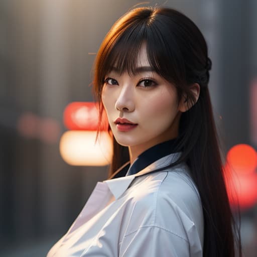  髪の長い日本の女性 hyperrealistic, full body, detailed clothing, highly detailed, cinematic lighting, stunningly beautiful, intricate, sharp focus, f/1. 8, 85mm, (centered image composition), (professionally color graded), ((bright soft diffused light)), volumetric fog, trending on instagram, trending on tumblr, HDR 4K, 8K