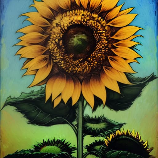  sunflowerbyvangoghart