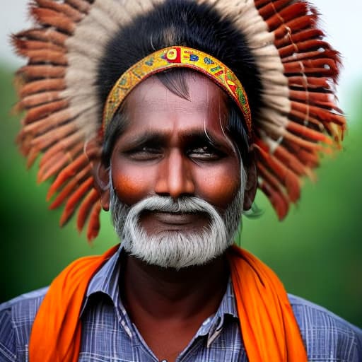 lnkdn photography indian nigger with tipical indian hat