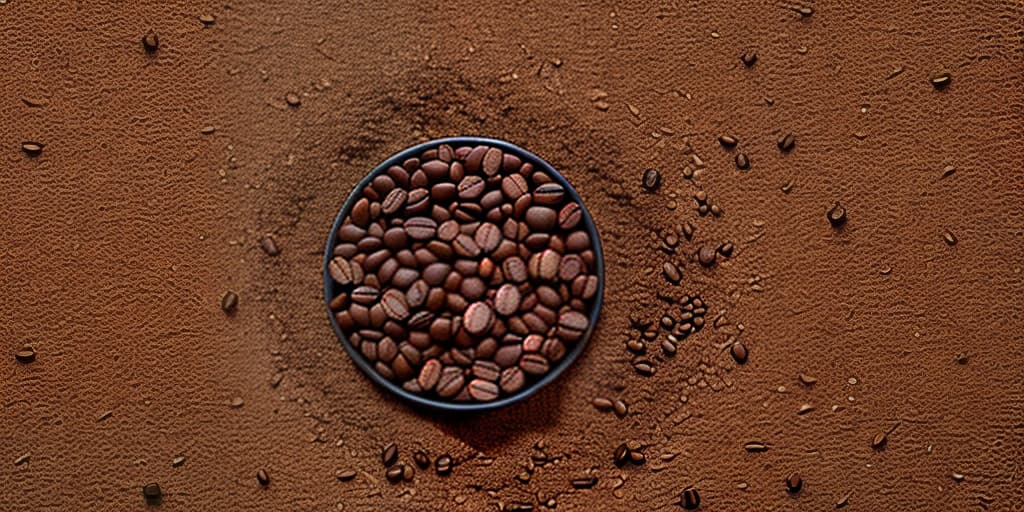  photo realistic, highly detailed, stunningly beautiful, intricate, sharp focus,, Exploring the Strength of Coffee: Researchers Discover How Coffee Grounds Enhance Concrete, Offering Solutions for Waste Management and Sustainability