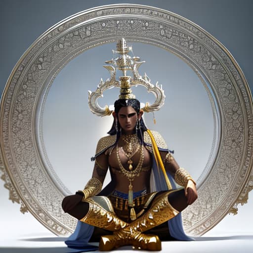  lord shiv hyperrealistic, full body, detailed clothing, highly detailed, cinematic lighting, stunningly beautiful, intricate, sharp focus, f/1. 8, 85mm, (centered image composition), (professionally color graded), ((bright soft diffused light)), volumetric fog, trending on instagram, trending on tumblr, HDR 4K, 8K