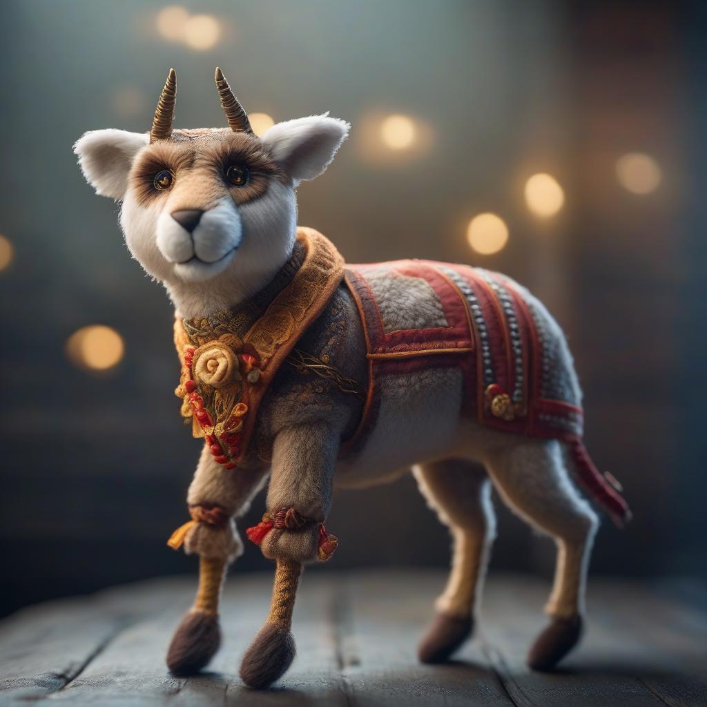  A plush toy with long, thin legs. hyperrealistic, full body, detailed clothing, highly detailed, cinematic lighting, stunningly beautiful, intricate, sharp focus, f/1. 8, 85mm, (centered image composition), (professionally color graded), ((bright soft diffused light)), volumetric fog, trending on instagram, trending on tumblr, HDR 4K, 8K