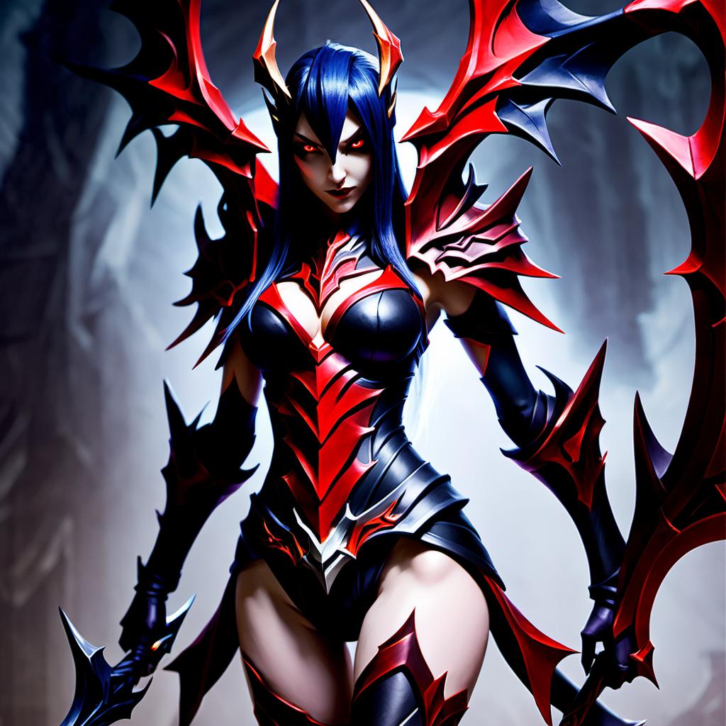  Female version of Aatrox from League of legends