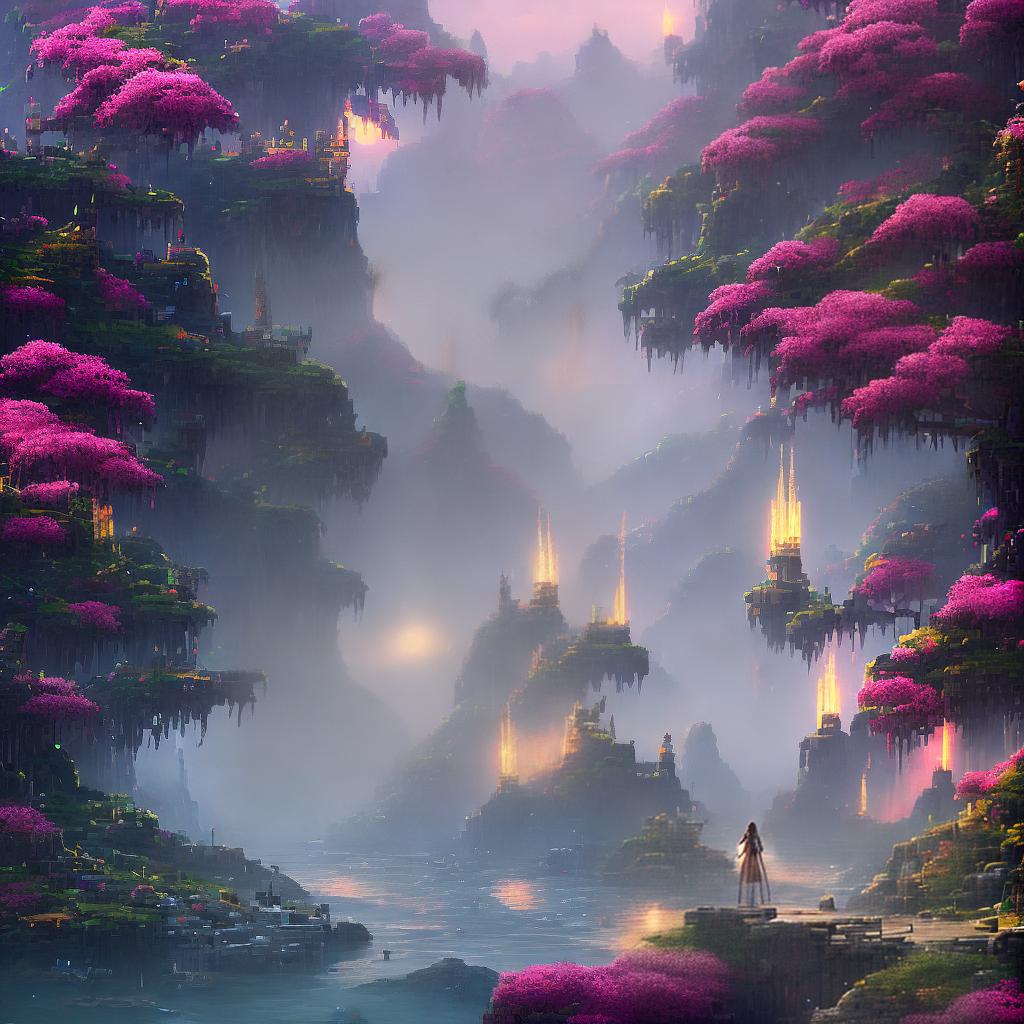  In this stunning, ultra-detailed 8k masterpiece, an abstract robot girl with a Chinese-inspired theme will be brought to life. The artwork will be of the best quality, capturing every intricate detail of the scene. The robot girl will be seen standing on a traditional stone bridge over a peaceful flowing river. The water will be adorned with floating lotus flowers in vibrant hues of pink and purple. The robot girl's metallic body will be embellished with traditional Chinese calligraphy, creating a harmonious blend of technology and culture. The scene will be bathed in soft moonlight, creating a serene and ethereal ambiance. hyperrealistic, full body, detailed clothing, highly detailed, cinematic lighting, stunningly beautiful, intricate, sharp focus, f/1. 8, 85mm, (centered image composition), (professionally color graded), ((bright soft diffused light)), volumetric fog, trending on instagram, trending on tumblr, HDR 4K, 8K