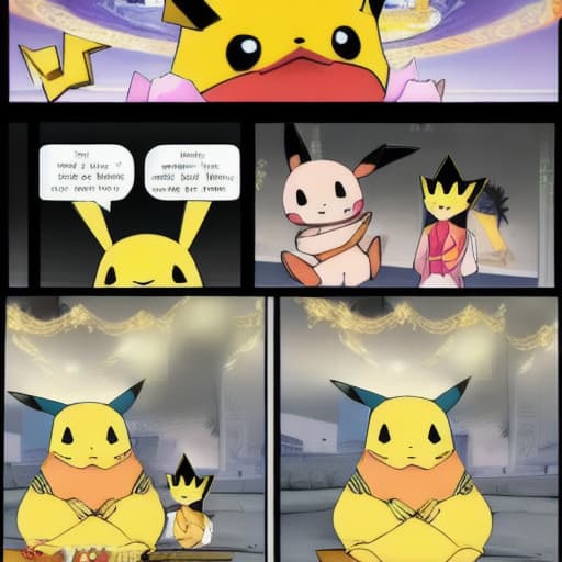  Pikachu asks Melody to go to the temple to worship the real Buddha.