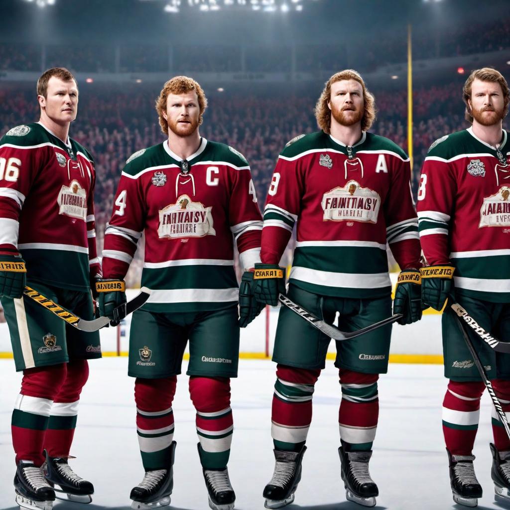  I need a new fantasy hockey team name with references to the show Letterkenny. The team name should be a clever pun or reference to the show that would be appreciated by fans. hyperrealistic, full body, detailed clothing, highly detailed, cinematic lighting, stunningly beautiful, intricate, sharp focus, f/1. 8, 85mm, (centered image composition), (professionally color graded), ((bright soft diffused light)), volumetric fog, trending on instagram, trending on tumblr, HDR 4K, 8K