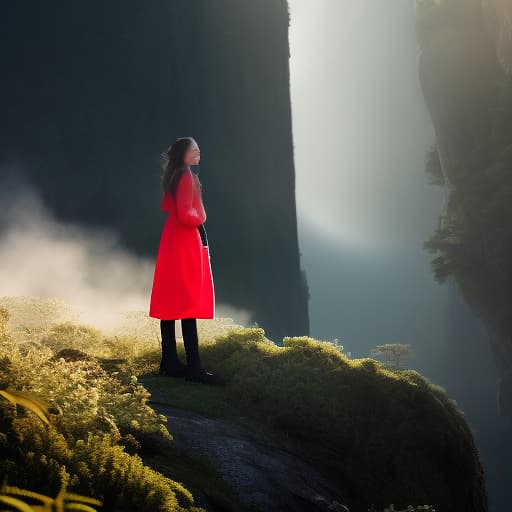 redshift style stylish girl with long shoes, porealistic, high quality, highly detailed, cinematic lighting, intricate, sharp focus, f/1. 8, 85mm, (centered image composition), (professionally color graded), ((bright soft diffused light)), volumetric fog, trending on instagram, HDR 4K, 8K