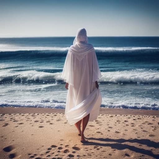  plage Algérie hyperrealistic, full body, detailed clothing, highly detailed, cinematic lighting, stunningly beautiful, intricate, sharp focus, f/1. 8, 85mm, (centered image composition), (professionally color graded), ((bright soft diffused light)), volumetric fog, trending on instagram, trending on tumblr, HDR 4K, 8K