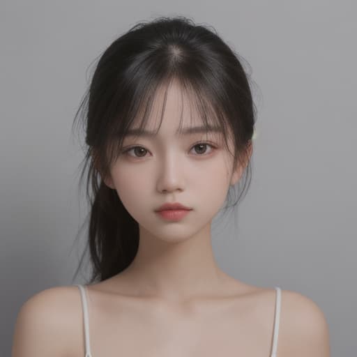  girl, best quality, solo, headshot, simple background