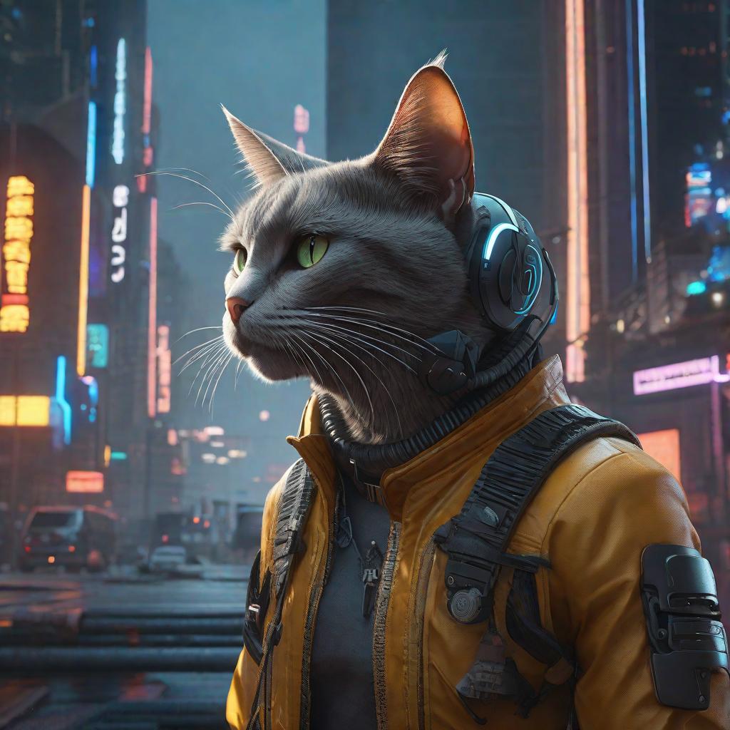  Un gato peleando con un mono , portrait, cyberpunk, hyper detailed, digital art, trending in artstation, cinematic lighting, studio quality, smooth render, unreal engine 5 rendered, octane rendered, art style by klimt and nixeu and ian sprigger and wlop and krenz cushart hyperrealistic, full body, detailed clothing, highly detailed, cinematic lighting, stunningly beautiful, intricate, sharp focus, f/1. 8, 85mm, (centered image composition), (professionally color graded), ((bright soft diffused light)), volumetric fog, trending on instagram, trending on tumblr, HDR 4K, 8K