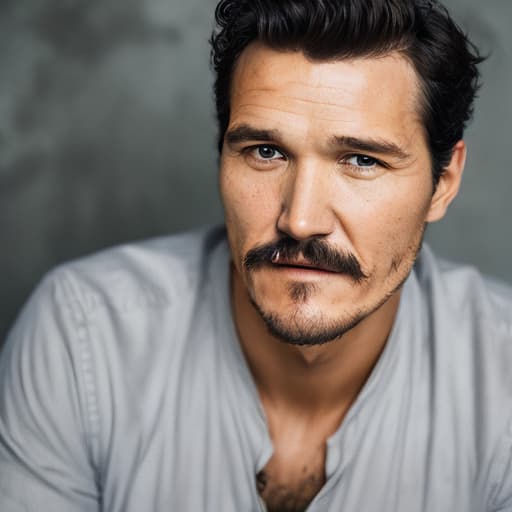 portrait+ style pedro pascal queer face