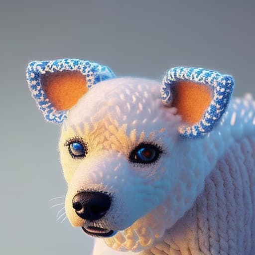 woolitize dog realistic 3D in white car, Paradise, Perfectly hyperrealistic, full body, detailed clothing, highly detailed, cinematic lighting, stunningly beautiful, intricate, sharp focus, f/1. 8, 85mm, (centered image composition), (professionally color graded), ((bright soft diffused light)), volumetric fog, trending on instagram, trending on tumblr, HDR 4K, 8K