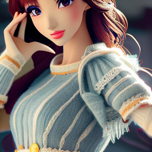 wa-vy style A beautiful anime girl hyperrealistic, full body, detailed clothing, highly detailed, cinematic lighting, stunningly beautiful, intricate, sharp focus, f/1. 8, 85mm, (centered image composition), (professionally color graded), ((bright soft diffused light)), volumetric fog, trending on instagram, trending on tumblr, HDR 4K, 8K