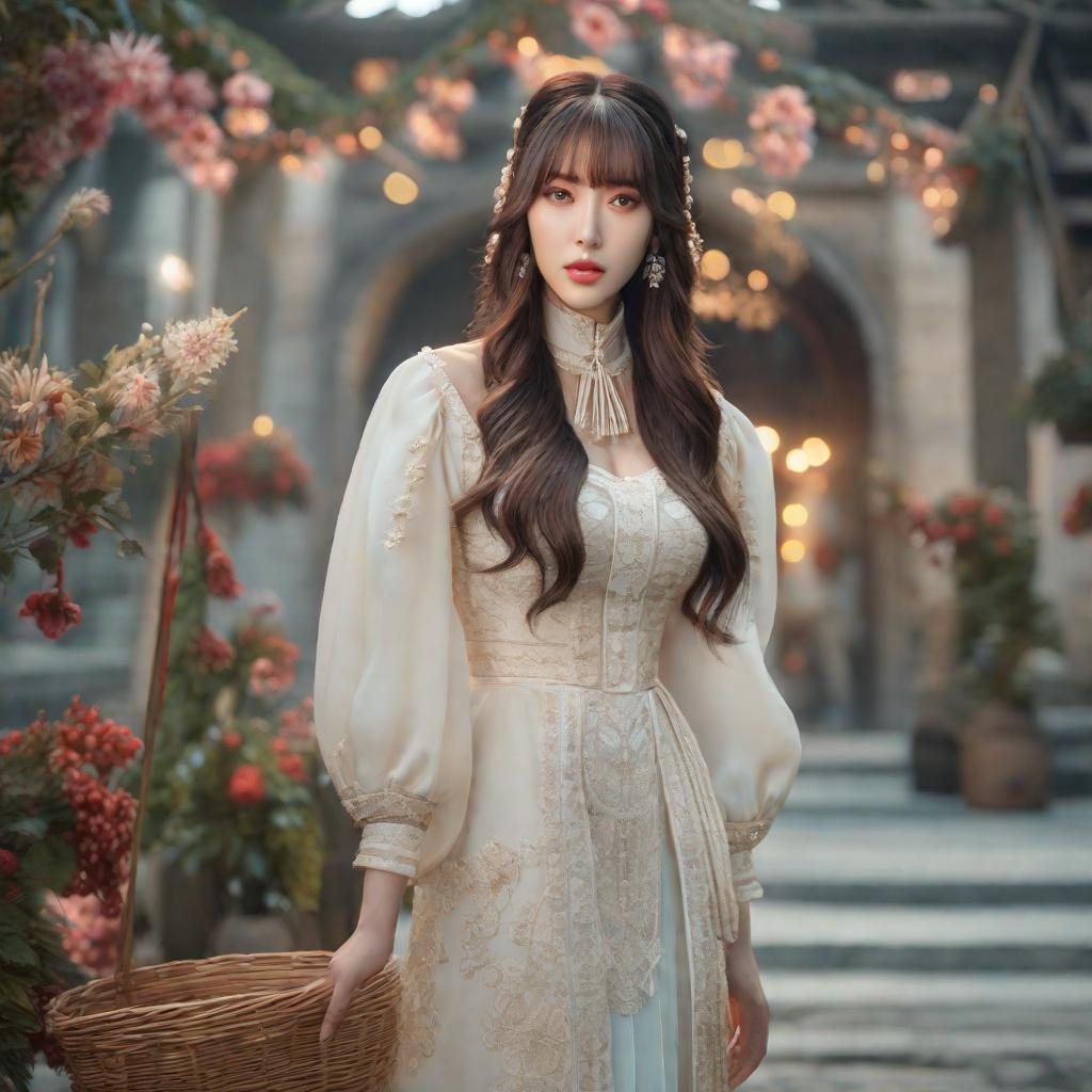  Gfriend tendrá éxito hyperrealistic, full body, detailed clothing, highly detailed, cinematic lighting, stunningly beautiful, intricate, sharp focus, f/1. 8, 85mm, (centered image composition), (professionally color graded), ((bright soft diffused light)), volumetric fog, trending on instagram, trending on tumblr, HDR 4K, 8K