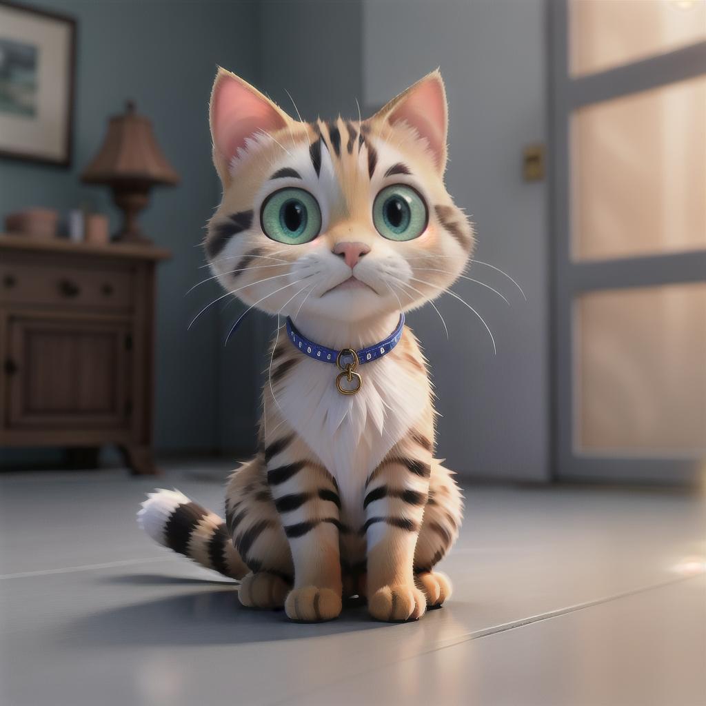  @PB_ImgGenBot Cat hyperrealistic, full body, detailed clothing, highly detailed, cinematic lighting, stunningly beautiful, intricate, sharp focus, f/1. 8, 85mm, (centered image composition), (professionally color graded), ((bright soft diffused light)), volumetric fog, trending on instagram, trending on tumblr, HDR 4K, 8K