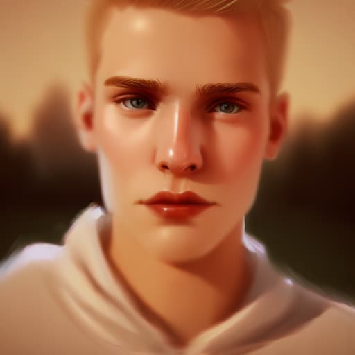 portrait+ style czech homosexual queer twink blonde very cute dude face