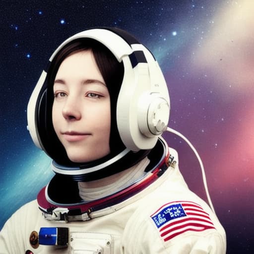  Astronaut with headphone