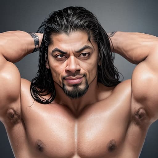  roman reigns queer face