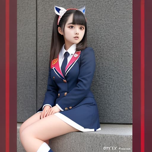  Kanna Hashimoto woman, uniform