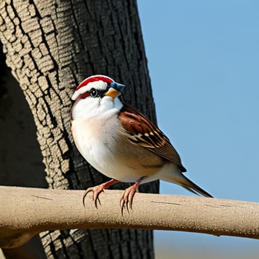  4 legs sparrow