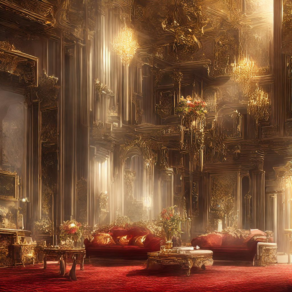  Behold an extraordinary depiction of a cat, meticulously crafted with the highest level of detail and precision. The breathtaking 8k resolution showcases every whisker and fur strand. The regal cat is perched on a luxurious velvet ottoman, adorned with vibrant floral patterns. In the background, a magnificent oil painting of lush landscapes hangs on the wall, adding a touch of elegance to the scene. hyperrealistic, full body, detailed clothing, highly detailed, cinematic lighting, stunningly beautiful, intricate, sharp focus, f/1. 8, 85mm, (centered image composition), (professionally color graded), ((bright soft diffused light)), volumetric fog, trending on instagram, trending on tumblr, HDR 4K, 8K