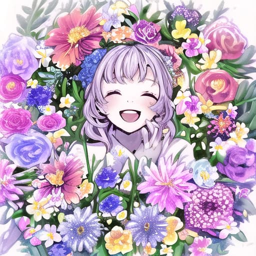  happy flowers