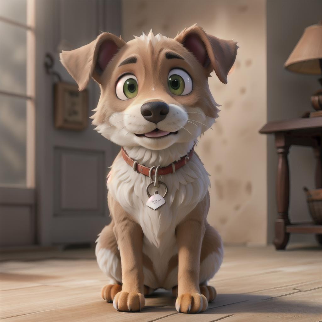  dog hyperrealistic, full body, detailed clothing, highly detailed, cinematic lighting, stunningly beautiful, intricate, sharp focus, f/1. 8, 85mm, (centered image composition), (professionally color graded), ((bright soft diffused light)), volumetric fog, trending on instagram, trending on tumblr, HDR 4K, 8K