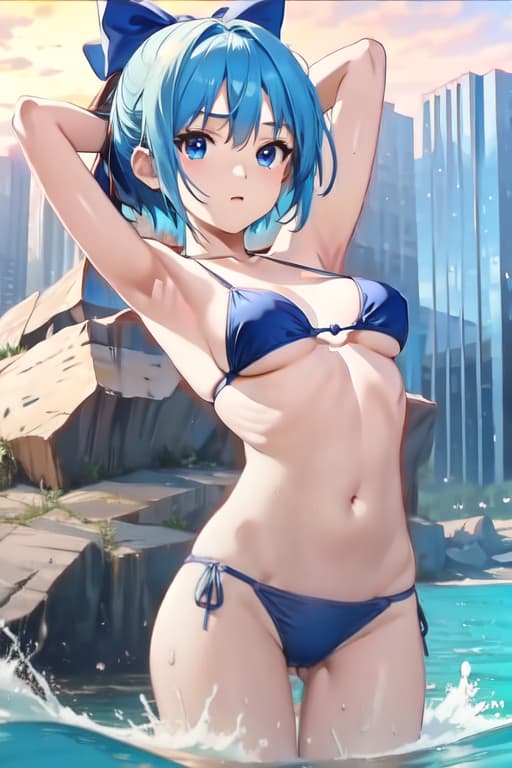  Cirno, bikini