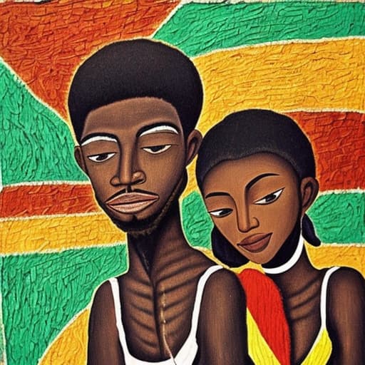  two African lovers