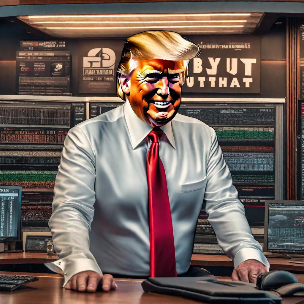  trump wearing a shirt that says “buy sani muthafucka” hyperrealistic, full body, detailed clothing, highly detailed, cinematic lighting, stunningly beautiful, intricate, sharp focus, f/1. 8, 85mm, (centered image composition), (professionally color graded), ((bright soft diffused light)), volumetric fog, trending on instagram, trending on tumblr, HDR 4K, 8K