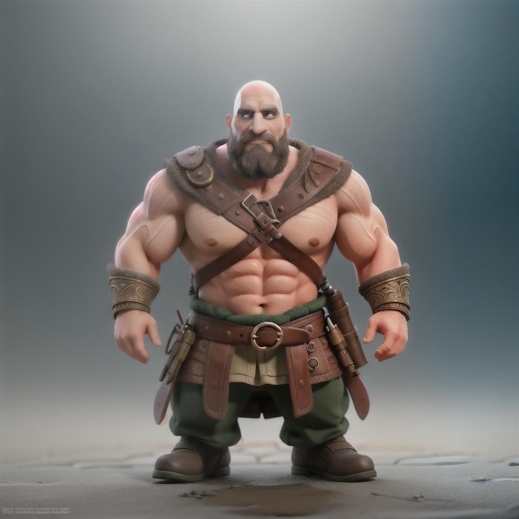  God of war hyperrealistic, full body, detailed clothing, highly detailed, cinematic lighting, stunningly beautiful, intricate, sharp focus, f/1. 8, 85mm, (centered image composition), (professionally color graded), ((bright soft diffused light)), volumetric fog, trending on instagram, trending on tumblr, HDR 4K, 8K