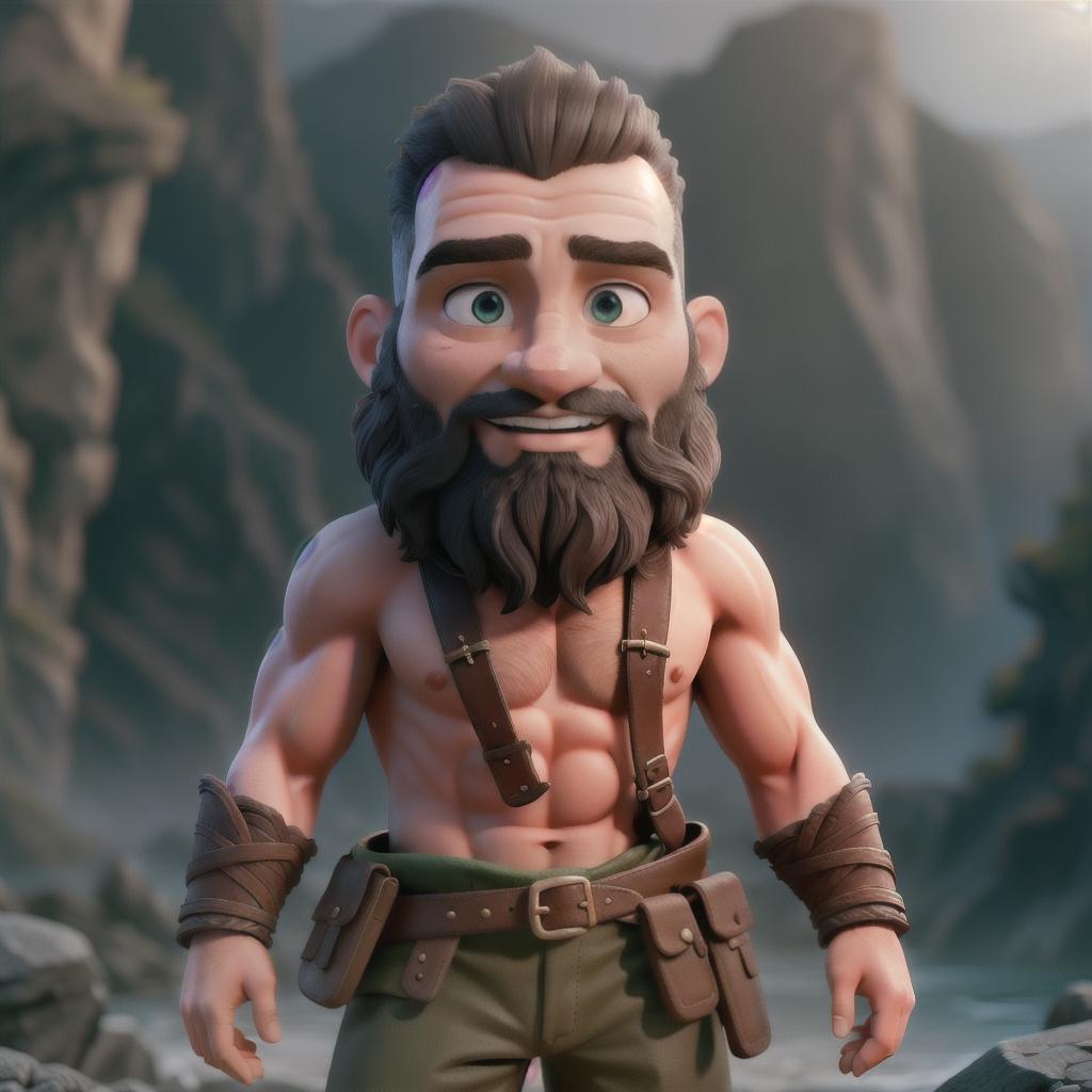  God of war hyperrealistic, full body, detailed clothing, highly detailed, cinematic lighting, stunningly beautiful, intricate, sharp focus, f/1. 8, 85mm, (centered image composition), (professionally color graded), ((bright soft diffused light)), volumetric fog, trending on instagram, trending on tumblr, HDR 4K, 8K