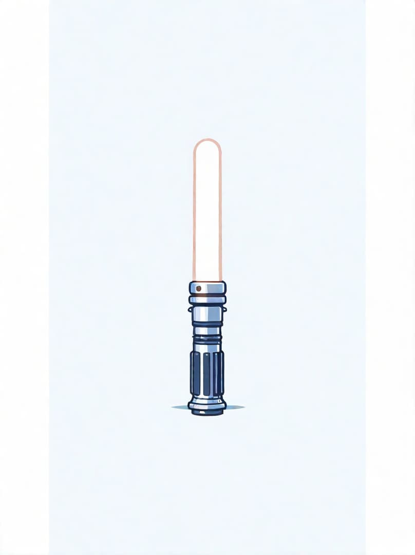  , A light saber, star wars<lora:val2024sd15:0.673772310044122><lora:enrique:0.023794491085718183><lora:angelicai:0.8134693864132958><lora:desolation:0.2973538108445617> hyperrealistic, full body, detailed clothing, highly detailed, cinematic lighting, stunningly beautiful, intricate, sharp focus, f/1. 8, 85mm, (centered image composition), (professionally color graded), ((bright soft diffused light)), volumetric fog, trending on instagram, trending on tumblr, HDR 4K, 8K