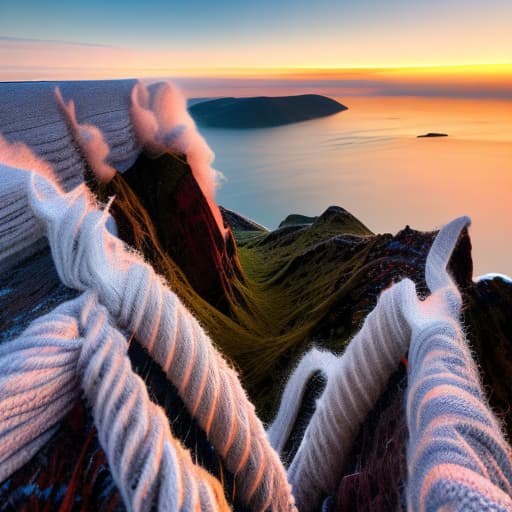 woolitize ascend stairs sunrise hyperrealistic, full body, detailed clothing, highly detailed, cinematic lighting, stunningly beautiful, intricate, sharp focus, f/1. 8, 85mm, (centered image composition), (professionally color graded), ((bright soft diffused light)), volumetric fog, trending on instagram, trending on tumblr, HDR 4K, 8K