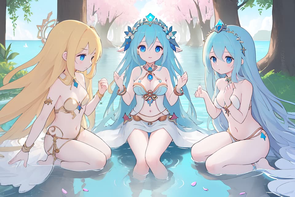  Goddess, 4 people