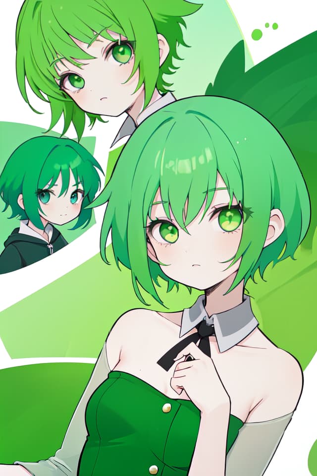  Green hair character self disclosure