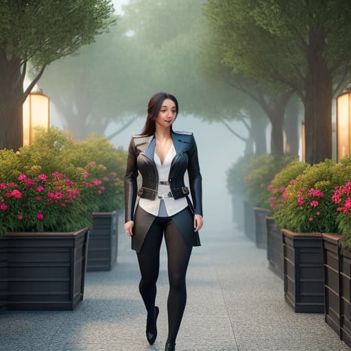  (urban oasis ), photorealistic, highly detailed, 4k, high quality hyperrealistic, full body, detailed clothing, highly detailed, cinematic lighting, stunningly beautiful, intricate, sharp focus, f/1. 8, 85mm, (centered image composition), (professionally color graded), ((bright soft diffused light)), volumetric fog, trending on instagram, trending on tumblr, HDR 4K, 8K