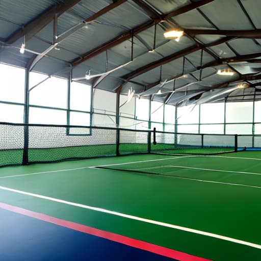  Tennis court indoors