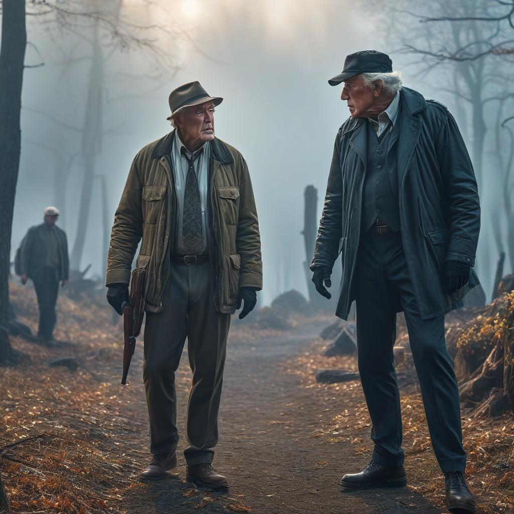  Conflict between young and older generations. hyperrealistic, full body, detailed clothing, highly detailed, cinematic lighting, stunningly beautiful, intricate, sharp focus, f/1. 8, 85mm, (centered image composition), (professionally color graded), ((bright soft diffused light)), volumetric fog, trending on instagram, trending on tumblr, HDR 4K, 8K