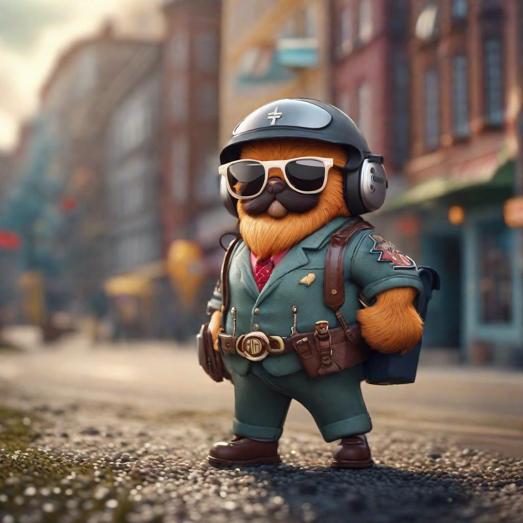  Funny with big s, humor cartoon hyperrealistic, full body, detailed clothing, highly detailed, cinematic lighting, stunningly beautiful, intricate, sharp focus, f/1. 8, 85mm, (centered image composition), (professionally color graded), ((bright soft diffused light)), volumetric fog, trending on instagram, trending on tumblr, HDR 4K, 8K