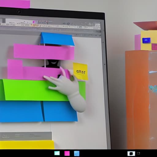  A quirky stop-motion animation of a Post-it note character, exploring the insides of a computer and discovering the Microsoft Windows logo. Who was a fixie.