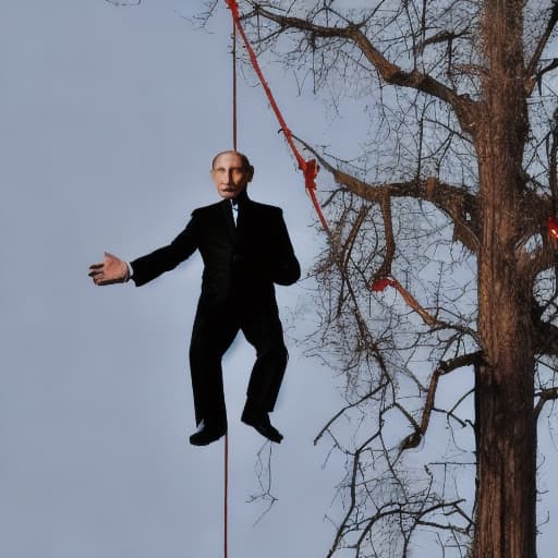  Putin hanged himself