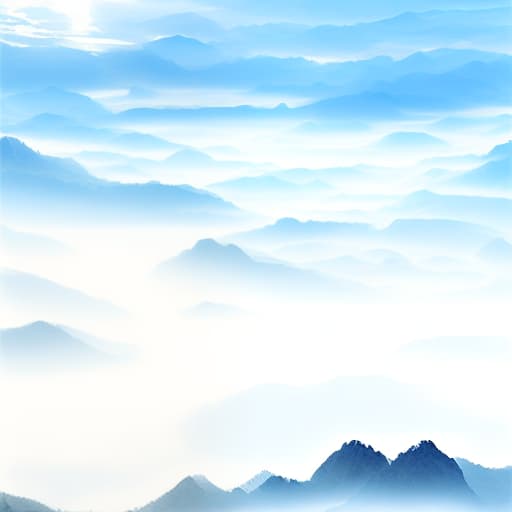 mdjrny-v4 style Ancient Chinese style landscape, mountains, rivers, clouds