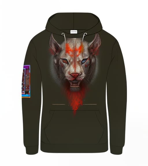 mdjrny-v4 style hoodie, realistic