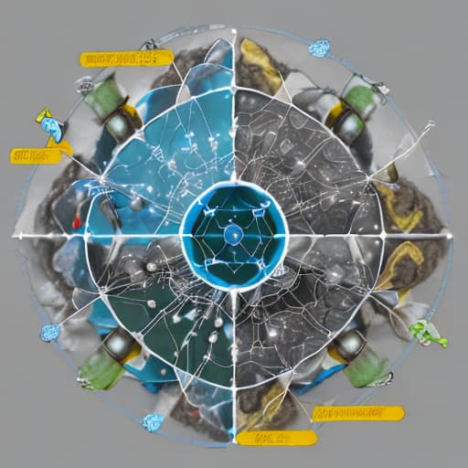  Help me draw a mechanism diagram of filtrate reducer action, mainly including wellbore with semi-cylindrical section, filtrate reducer molecules in drilling fluid (three-dimensional network structure formed by connecting benzene rings in the middle of network structure and connecting plane networks through-Si-O-Si, and other places can be represented by lines), and the mechanism of filtrate reducer molecules capturing bentonite particles with good dispersibility and pressing them onto wellbore under pressure to form a layer of mud cake so as to reduce filtrate loss.