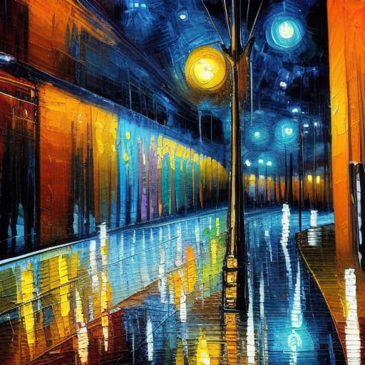  painting of night