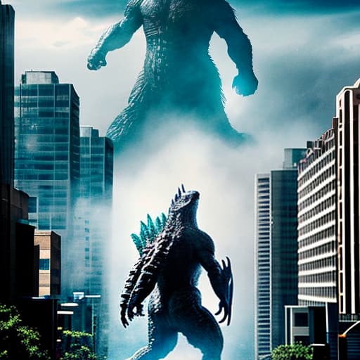  godzilla hyperrealistic, full body, detailed clothing, highly detailed, cinematic lighting, stunningly beautiful, intricate, sharp focus, f/1. 8, 85mm, (centered image composition), (professionally color graded), ((bright soft diffused light)), volumetric fog, trending on instagram, trending on tumblr, HDR 4K, 8K