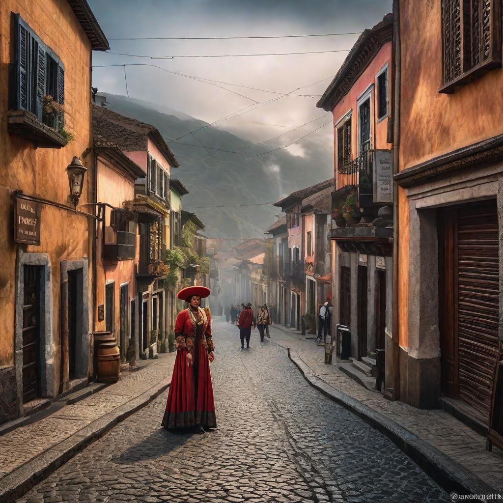  Comercio ruta antigua de la seda hyperrealistic, full body, detailed clothing, highly detailed, cinematic lighting, stunningly beautiful, intricate, sharp focus, f/1. 8, 85mm, (centered image composition), (professionally color graded), ((bright soft diffused light)), volumetric fog, trending on instagram, trending on tumblr, HDR 4K, 8K